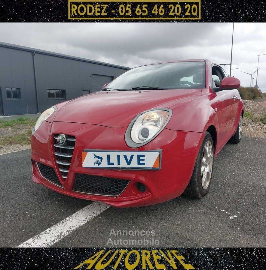 Alfa Romeo Mito 1 3 Jtd Distinctive 90 Ch Al Jeune Conducteur Occasion