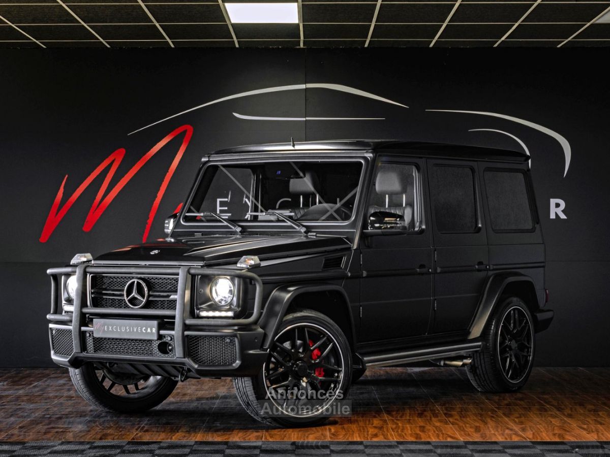 Mercedes Classe G 63 AMG Long Edition 463 Covering Noir Mat Jantes