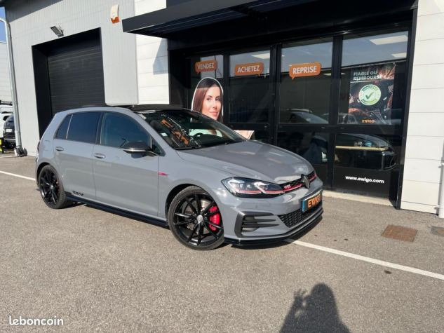 Volkswagen Golf Vii Gti Tcr Ch Ligne Akrapovic Toit Ouvrant