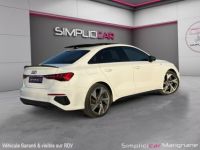 Audi A3 Berline 35 TDI 150 S tronic 7 S Line SUIVI AUDI-TOIT OUVRANT-CARPLAY-CAMERA-MATRIX LED-GARANTIE 12 MOIS - <small></small> 30.480 € <small>TTC</small> - #8