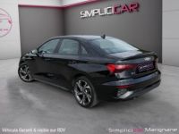 Audi A3 BERLINE 35 TFSI MILD HYBRIDE S-LINE GARANTIE 12 MOIS* FULL LEDS* PACK SPORT BLACK* CAMERA DE RECUL* - <small></small> 26.990 € <small>TTC</small> - #8