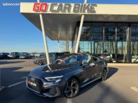 Audi A3 Berline TFSI 150 S LINE S-tronic Garantie 6 ans Virtual Cockpit Apple Carplay Caméra Régulateur Adaptatif 435-mois - <small></small> 29.990 € <small>TTC</small> - #1