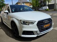Audi A3 Sportback 1.0 TFSI 116 Ch S-LINE SPORT CARPLAY TOIT OUVRANT Pack Hiver + ETE JANTES AUD... - <small></small> 20.989 € <small>TTC</small> - #7
