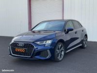 Audi A3 Sportback 1.5 35 TFSI 150CH S-LINE HYBRID MHEV BLEU NAVARRE - <small></small> 31.490 € <small>TTC</small> - #4