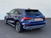 Audi A3 Sportback 1.5 35 TFSI 150CH S-LINE HYBRID MHEV BLEU NAVARRE - <small></small> 31.490 € <small>TTC</small> - #6