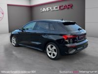 Audi A3 Sportback 35 TDI 150 S tronic 7 S Line 1 ERE MAIN SUIVI CARPLAY SIÈGES ELECS CHAUFFANTS CAM RECUL GARANTIE 12 MOIS - <small></small> 27.490 € <small>TTC</small> - #8