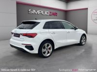 Audi A3 Sportback 45 TFSIe 245 S tronic 6 S LINE CAMERA DE RECUL GARANTIE 12 MOIS - <small></small> 27.990 € <small>TTC</small> - #3