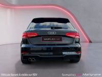 Audi A3 Sportback TFSI 150 S tronic 7 S LINE/FULL BLACK/CARPLAY/SIÈGES CHAUF/MATRIX LED/CAM RECUL/PACK CARBONE - <small></small> 26.490 € <small>TTC</small> - #7