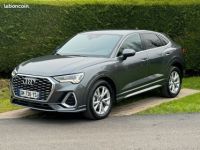 Audi Q3 Sportback 35 tdi 2.0 150 Stronic S-line Sline 03-2023 Org France 1er main Garantie constructeur 03-2026 14980kms Phares LED Crochet d'attelage chargeur inductio - <small></small> 42.880 € <small>TTC</small> - #1