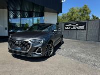 Audi Q3 Sportback 45 tfsie 245 s line tronic leasing 530e-mois - <small></small> 46.900 € <small>TTC</small> - #1