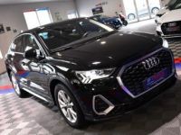 Audi Q3 Sportback S-Line Design Luxe 35 TFSI MHEV 150 S-Tronic GPS Virtual Hayon Cuir LED Lane Pré Sense Caméra JA 18 - <small></small> 37.990 € <small>TTC</small> - #27