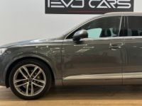 Audi Q7 50 TDI S-Line 3.0 286 ch Cuir Valcona / TO/ Drive Select / Gris Daytona / 1ère main FR - <small></small> 49.990 € <small>TTC</small> - #4