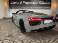 Audi R8 Spyder 5.2 V10 S-tronic RWS 1 OF 999 - 36000km - IMMAT FRANCE - GRIS NARDO - <small></small> 134.990 € <small>TTC</small> - #4