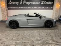 Audi R8 Spyder 5.2 V10 S-tronic RWS 1 OF 999 - 36000km - IMMAT FRANCE - GRIS NARDO - <small></small> 134.990 € <small>TTC</small> - #7