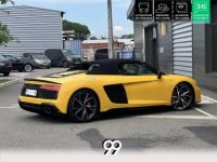 Audi R8 Spyder Quattro 5.2 V10 PACK CUIR SPOILER AR CARBONNE BRILLANT GTIE 02/27 - MALUS INCLUS LIVRAI - <small></small> 184.990 € <small></small> - #37