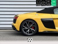 Audi R8 Spyder Quattro 5.2 V10 PACK CUIR SPOILER AR CARBONNE BRILLANT GTIE 02/27 - MALUS INCLUS LIVRAI - <small></small> 184.990 € <small></small> - #46