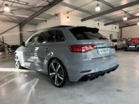 Audi RS3 Sportback 2.5 TFSI 400 cv quattro toit ouvrant gris nardo - <small></small> 44.990 € <small>TTC</small> - #7