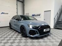 Audi RS3 SPORTBACK 8Y 2.5 TFSI 400 CH S tronic 7 Quattro Frein céramique Malus Payé - <small></small> 72.990 € <small>TTC</small> - #1