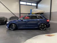 Audi RS3 Sportback DAZA 400cv Full Options Bleu Mugello État Neuf Entretien 01-2025 ASPHALT MOTORS COLLECTION - <small></small> 54.900 € <small>TTC</small> - #6