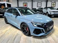 Audi RS3 Sportback Quattro 2.5 TFSI 400 ch gris KEMORA + Freins CERAMIQUE FULL OPTIONS - <small></small> 92.990 € <small>TTC</small> - #3