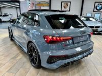 Audi RS3 Sportback Quattro 2.5 TFSI 400 ch gris KEMORA + Freins CERAMIQUE FULL OPTIONS - <small></small> 92.990 € <small>TTC</small> - #6