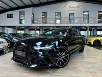 Audi RS6 AVANT PERMORMANCE V8 4.0 QUATTRO 605cv FULL BLACK CARBONE IMMAT FR MILLTEK + C - <small></small> 74.990 € <small>TTC</small> - #1