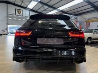 Audi RS6 AVANT PERMORMANCE V8 4.0 QUATTRO 605cv FULL BLACK CARBONE IMMAT FR MILLTEK + C - <small></small> 74.990 € <small>TTC</small> - #9