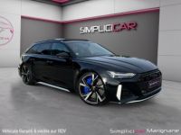 Audi RS6 C8 AVANT 25 RS ANNIVERSAIRE 600 CH 4,0 V8 TFSI * FRANCAISE * CERAMIQUES *SUIVI * TOIT OUVRANT* BO * CAM 360 * VOLANT + SIÈGES CHAUF - <small></small> 145.000 € <small>TTC</small> - #1