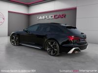 Audi RS6 C8 AVANT 25 RS ANNIVERSAIRE 600 CH 4,0 V8 TFSI * FRANCAISE * CERAMIQUES *SUIVI * TOIT OUVRANT* BO * CAM 360 * VOLANT + SIÈGES CHAUF - <small></small> 145.000 € <small>TTC</small> - #7