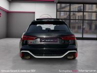 Audi RS6 C8 AVANT 25 RS ANNIVERSAIRE 600 CH 4,0 V8 TFSI * FRANCAISE * CERAMIQUES *SUIVI * TOIT OUVRANT* BO * CAM 360 * VOLANT + SIÈGES CHAUF - <small></small> 145.000 € <small>TTC</small> - #8