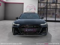 Audi RS6 C8 AVANT 25 RS ANNIVERSAIRE 600 CH 4,0 V8 TFSI * FRANCAISE * CERAMIQUES *SUIVI * TOIT OUVRANT* BO * CAM 360 * VOLANT + SIÈGES CHAUF - <small></small> 145.000 € <small>TTC</small> - #9