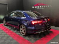 Audi S3 BERLINE 50 TFSI 300 S tronic 7 Quattro-BLEU NAVARRE SIEGES RS - <small></small> 32.490 € <small>TTC</small> - #3