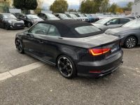 Audi S3 Cabriolet III 2.0 TFSI 300ch Quattro S tronic 6 GPS Caméra Crit'air 1 - <small></small> 23.900 € <small>TTC</small> - #23