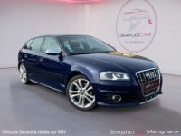 Audi S3 SPORTBACK 2.0 TFSI 265 Quattro S-Tronic * ENTRETIEN A JOUR + / CARPLAY / CUIR / XENONS / DISTRIBUTION A JOUR - <small></small> 20.490 € <small>TTC</small> - #1