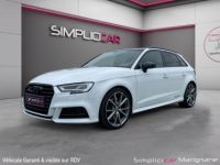 Audi S3 SPORTBACK 2.0 TFSI 310 S tronic 7 Quattro VIRTUAL/TOIT OUVRANT/LIGNE AKRAPOVIC -GARANTIE 12 MOIS- - <small></small> 37.490 € <small>TTC</small> - #4