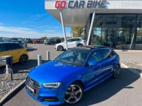 Audi S3 Sportback 300 ch S-Tronic Toit ouvrant Sièges RS B&O Keyless Magnetic 19P 589-mois - <small></small> 41.985 € <small>TTC</small> - #1