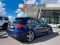 Audi S3 Sportback 300ch Suivi complet chez Française Toit Ouvrant Sièges RS Bang&Olufsen Suspension Pilotée Keyless Pack Black ACC 19P Garantie 6 ans 615-mois - <small></small> 38.970 € <small>TTC</small> - #3