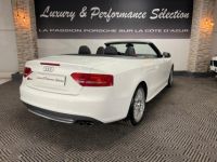 Audi S5 Cabriolet Quattro 3.0 V6 TFSI 333ch S-tronic - 98000km - Capote Bordeaux - Options +++ - <small></small> 26.990 € <small>TTC</small> - #6