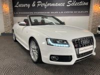 Audi S5 Cabriolet Quattro 3.0 V6 TFSI 333ch S-tronic - 98000km - Capote Bordeaux - Options +++ - <small></small> 26.990 € <small>TTC</small> - #8