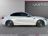 BMW M2 COMPETITION F87 410 ch M DKG7 GRIS HOCKENHEIM FRANCAISE SUIVI COMPLET HARMAN KARDON TOIT OUVRANT GARANTIE 12 MOIS - <small></small> 54.900 € <small>TTC</small> - #4