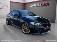 BMW M2 COMPETITION F87 410 ch M DKG7 *GARANTIE 12 MOIS* CAPOT CS / PACK CARBONE M PERF / KIT GROS FREINS M - <small></small> 64.990 € <small>TTC</small> - #1