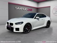 BMW M2 COUPE G87 460 ch BVA8 **GARANTIE BMW**BACQUET CARBON-VOLANT PERF CARBON-H/K-FULL OPTION**MALUS PAYÉ** - <small></small> 99.870 € <small>TTC</small> - #5