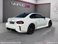 BMW M2 COUPE G87 460 ch BVA8 **GARANTIE BMW**BACQUET CARBON-VOLANT PERF CARBON-H/K-FULL OPTION**MALUS PAYÉ** - <small></small> 99.870 € <small>TTC</small> - #8