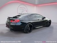 BMW M6 COUPE F13 M DKG/SUIVI COMPLET/FULL OPTIONS/FULL BLACK/PACK CARBONE INTERIEUR/GARANTIE - <small></small> 47.500 € <small>TTC</small> - #3