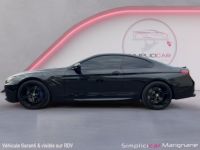 BMW M6 COUPE F13 M DKG/SUIVI COMPLET/FULL OPTIONS/FULL BLACK/PACK CARBONE INTERIEUR/GARANTIE - <small></small> 47.500 € <small>TTC</small> - #5