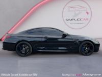 BMW M6 COUPE F13 M DKG/SUIVI COMPLET/FULL OPTIONS/FULL BLACK/PACK CARBONE INTERIEUR/GARANTIE - <small></small> 47.500 € <small>TTC</small> - #8