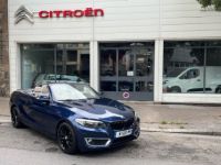 BMW Série 2 cabriolet 218D cuir GPS parfait état - <small></small> 15.490 € <small>TTC</small> - #1