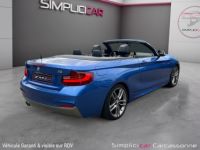 BMW Série 2 SERIE CABRIOLET F23 220d 190 ch M Sport - <small></small> 18.990 € <small>TTC</small> - #3