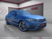 BMW Série 2 SERIE COUPE F22 228i 245 ch M Sport/TOIT OUVRANT/PALETTES/FRANCAISE/ENTRETIEN BMW/GARANTIE 12 MOIS - <small></small> 25.490 € <small>TTC</small> - #1