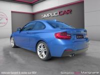 BMW Série 2 SERIE COUPE F22 228i 245 ch M Sport/TOIT OUVRANT/PALETTES/FRANCAISE/ENTRETIEN BMW/GARANTIE 12 MOIS - <small></small> 25.490 € <small>TTC</small> - #6